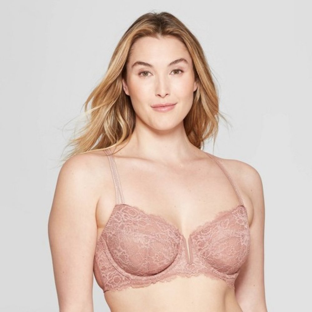 Women's Unlined Balconette Bra - Auden‚ Mauve 36C